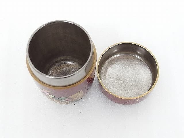 Amazon.co.jp: 紫月 福士健 作 蒔絵 長棗 茶道具 : おもちゃ